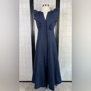 Brochu Walker Deep Blue Maxi Dress. S
